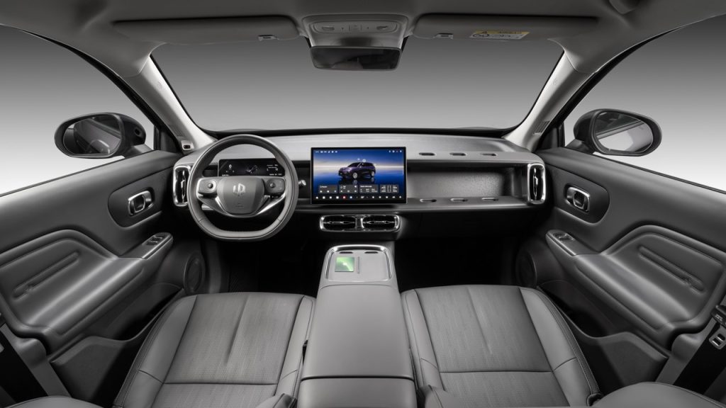 amplio interior de Leapmotor