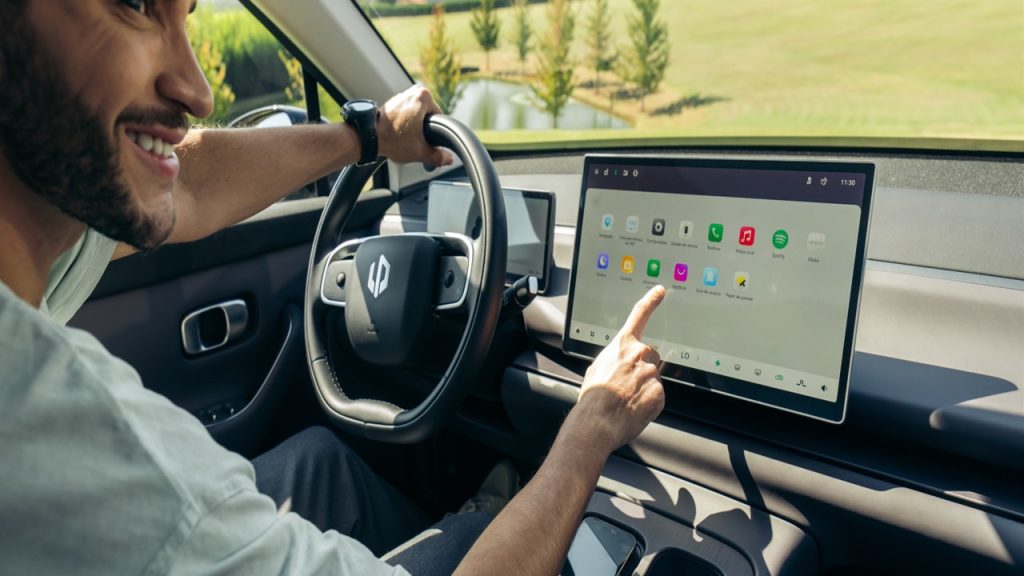 interior de un Leapmotor